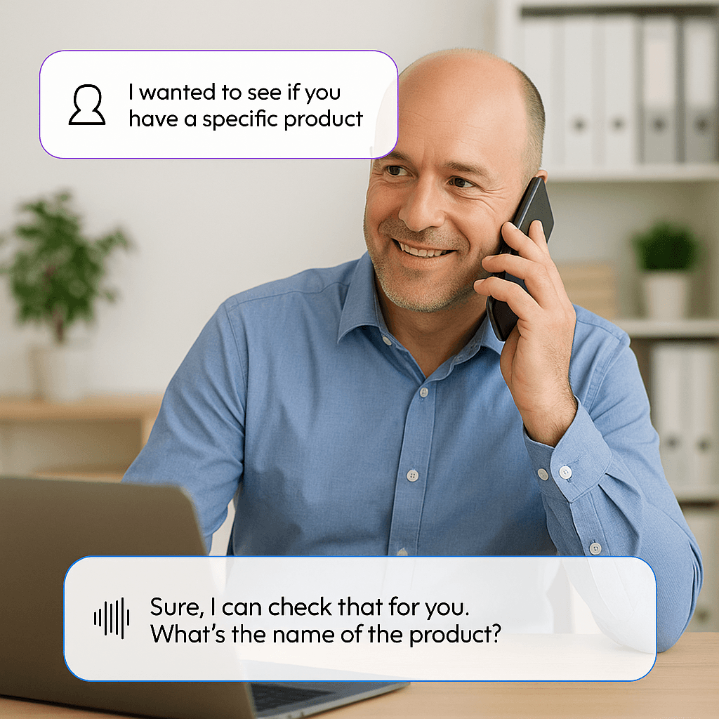 AI Answering Service for E-commerce Order Processing