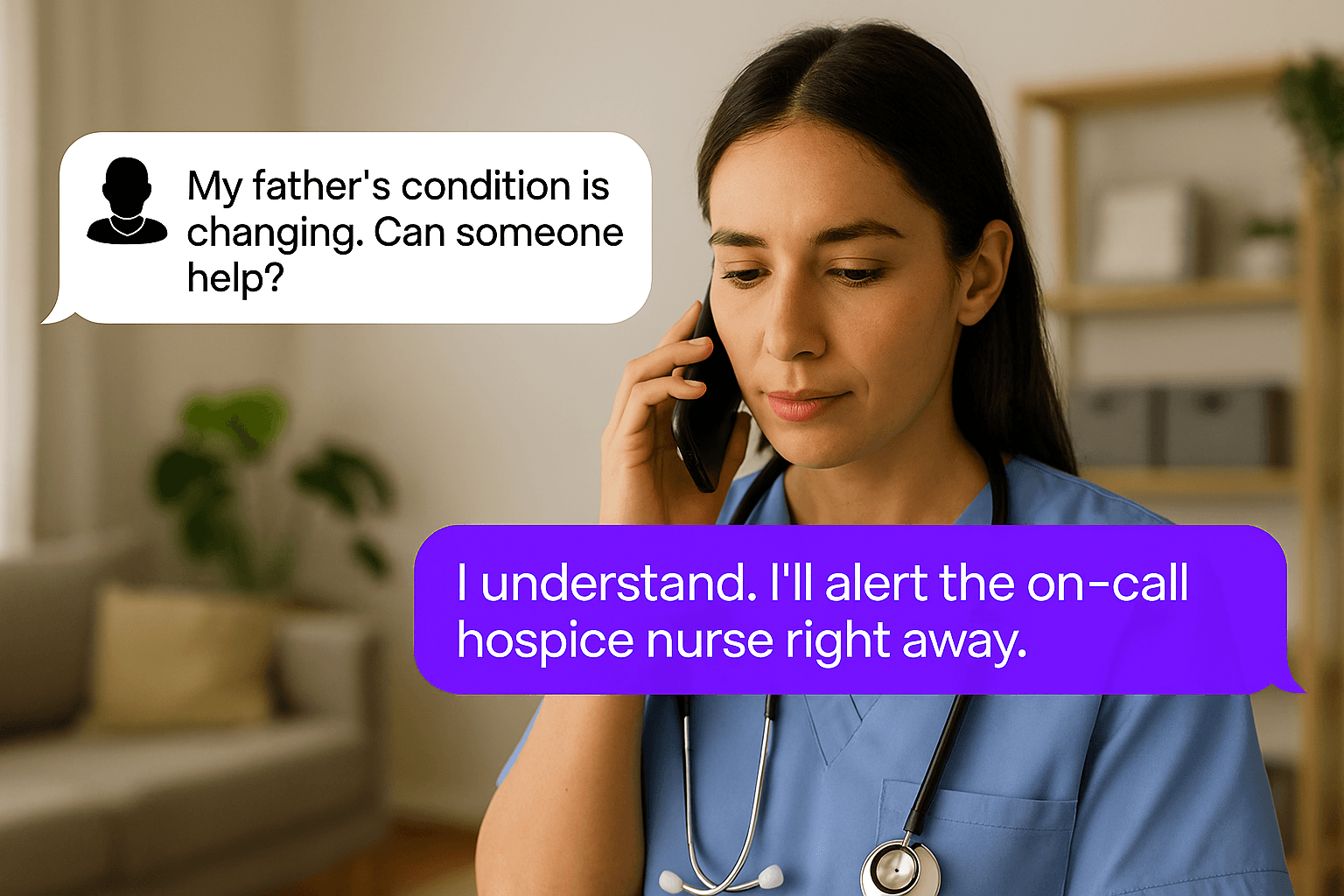 AI Receptionist For Hospice