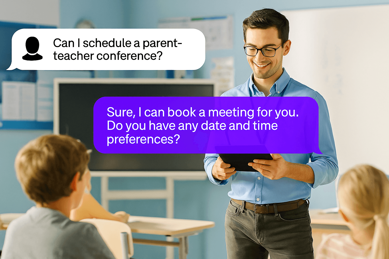 AI Receptionist For Education