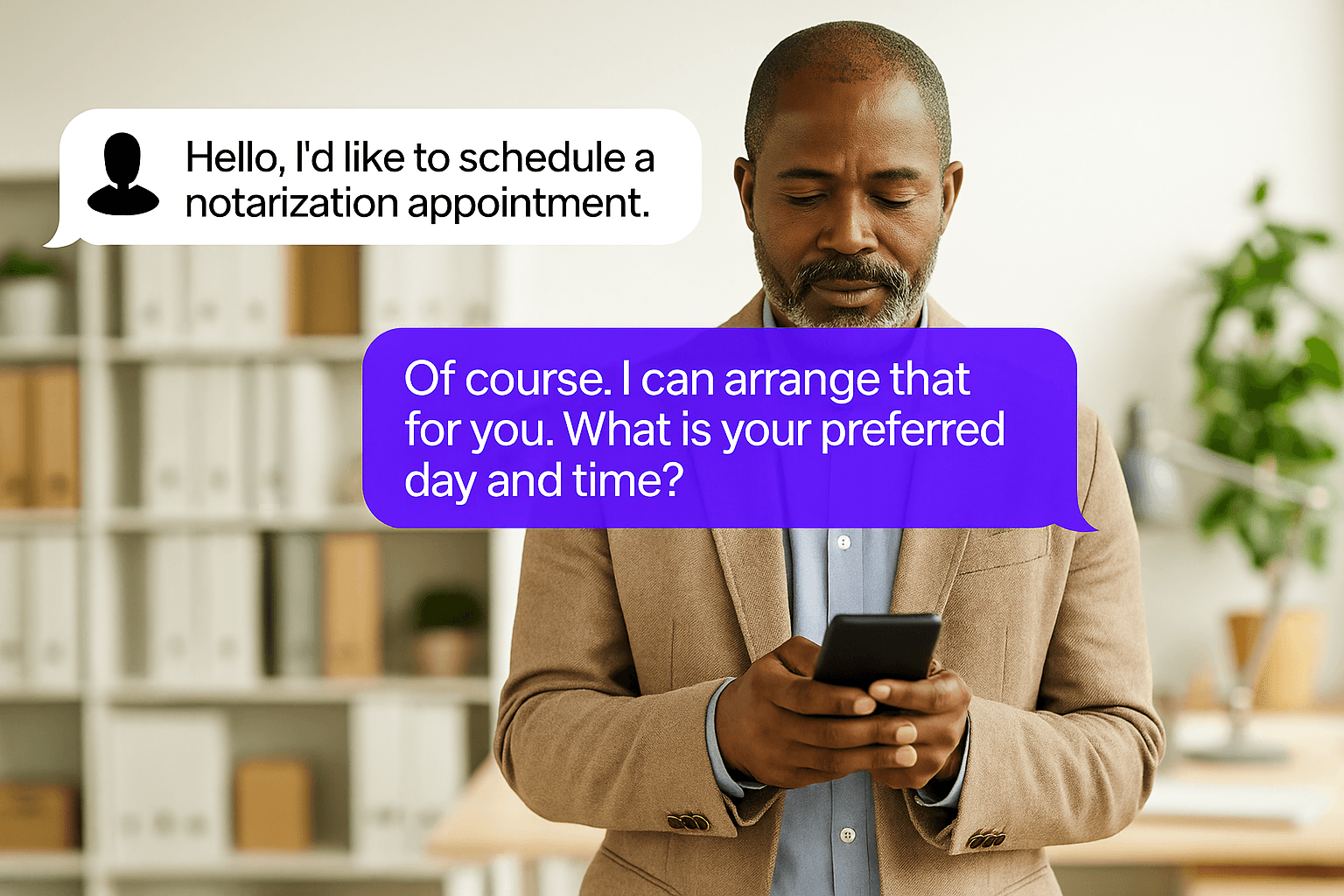 AI Receptionist For Notary Publics