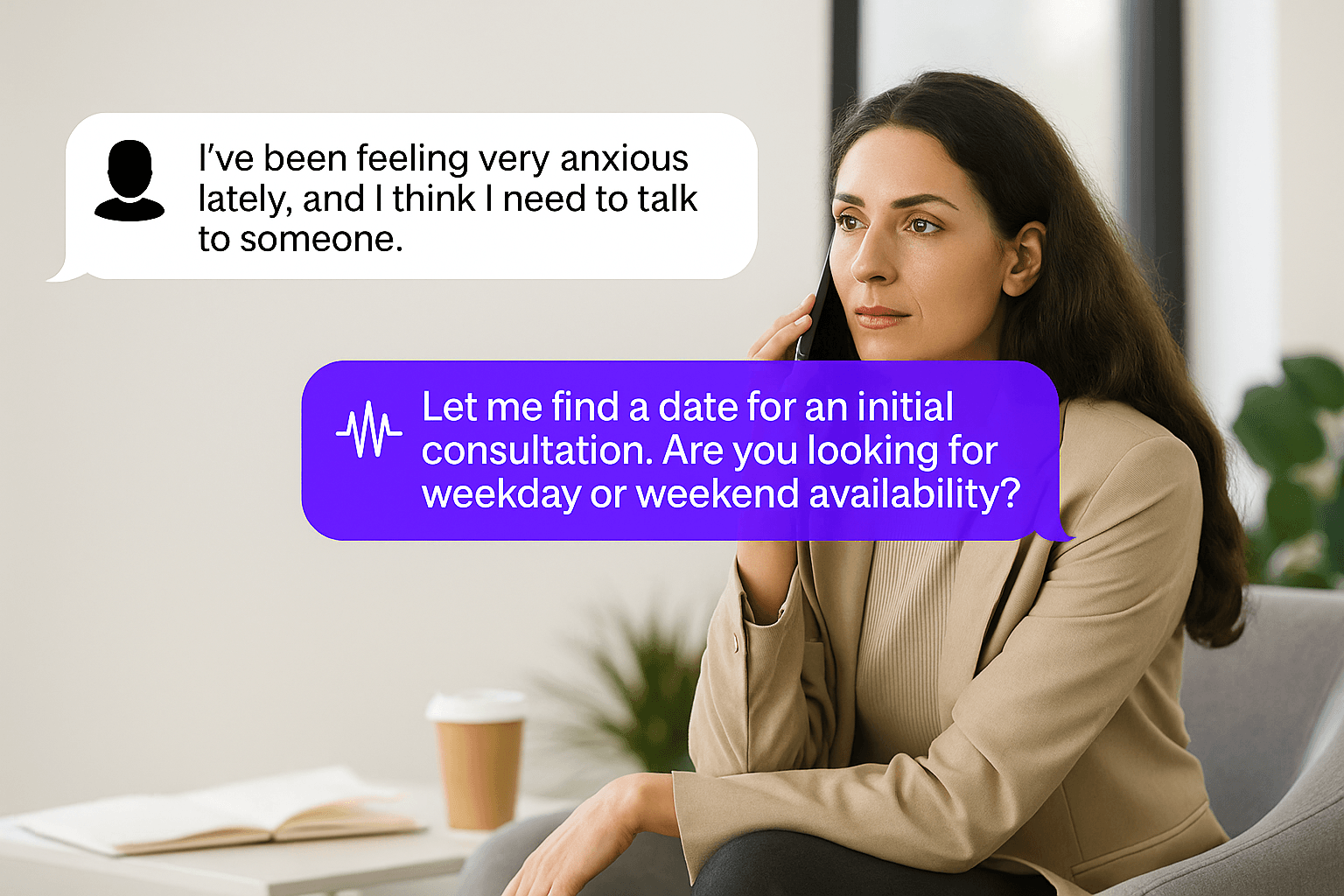 AI Receptionist For Mental Health Providers