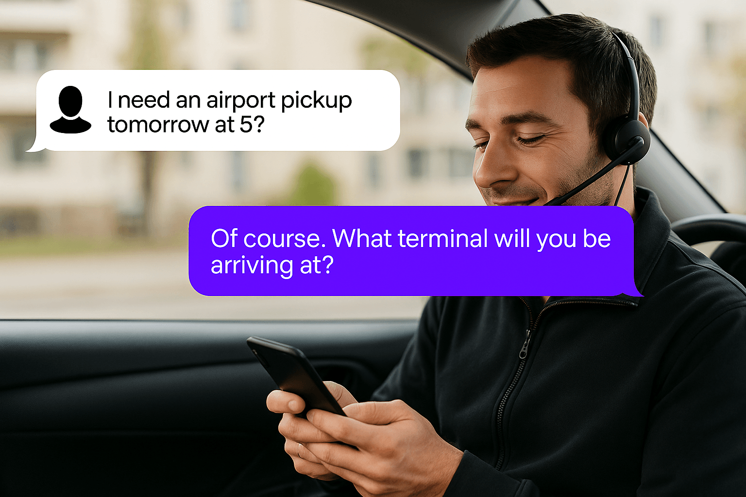 AI Receptionist For Taxi Services