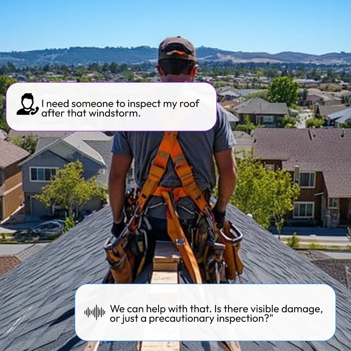 AI Answering Service for Roofing Companies Message Accuracy